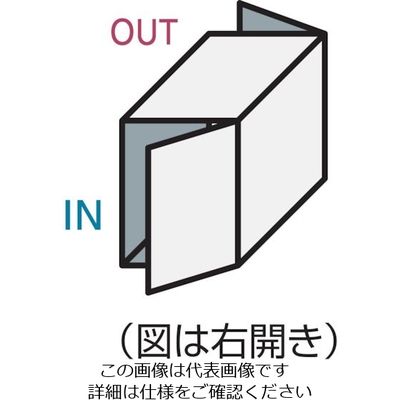 パナソニック Panasonic 宅配ボックスCOMBO ミドルタイプ後出し左開き シルバー CTNR4021LSC 1台 858-7495（直送品）