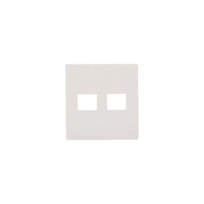 パナソニック Panasonic アドバンスSコンセントプレート2コ用 WTL7072WK 1個 158-6324（直送品）