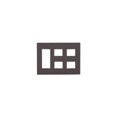 パナソニック Panasonic アドバンスSコンセントプレート7コ用 WTL7087HK 1個 158-7947（直送品）