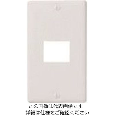 パナソニック Panasonic クラシックS新金属コンセントプレート WN7501SWK 1セット(10個) 159-4096（直送品）