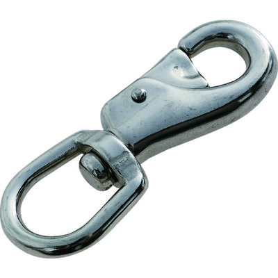 トラスコ中山 TRUSCO ステンレス スイベルスナップ強力タイプ 線径7mm 長さ113mm 許容荷重100kg TSS-AX3 1個（直送品）