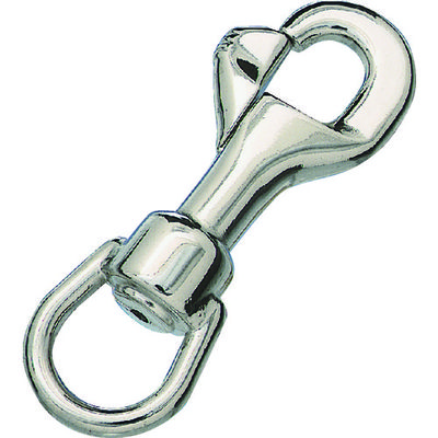 トラスコ中山 TRUSCO ニッケルメッキ ナスカン 線径4.5 長さ77mm NNK-4.5 1個 208-2976（直送品）