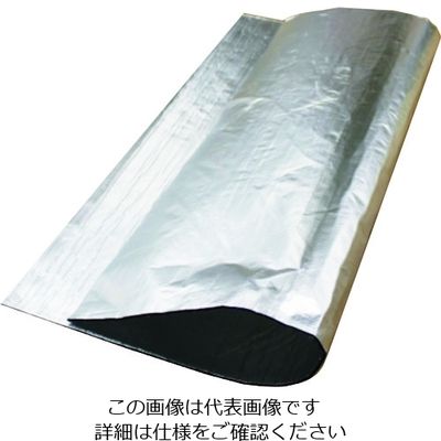 菊地シート工業 菊地 両面アルミ・ガラス耐熱・断熱フェルト(裏面粘着なし) 4mm カット950mm×1m TS-AGF4095001 1巻（直送品）