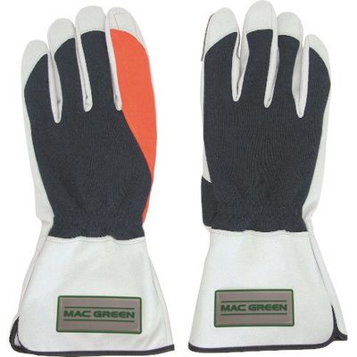マックス MAX 森の定番 防振・耐切創手袋(ロング) Lサイズ MT882-L 1双 121-8017（直送品）