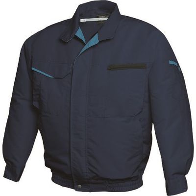 空調服 FANFIT空調服[[R下]](混紡) ネイビー 5L FF91810C03S7 1着 226-7745（直送品）