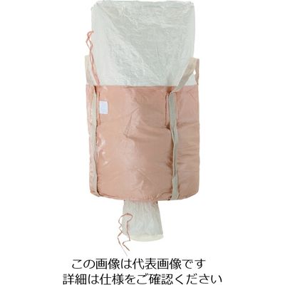 吉野 コンテナバッグ丸型 内袋・排出口付 YS-CB-NJD-5 1個 198-3765（直送品）