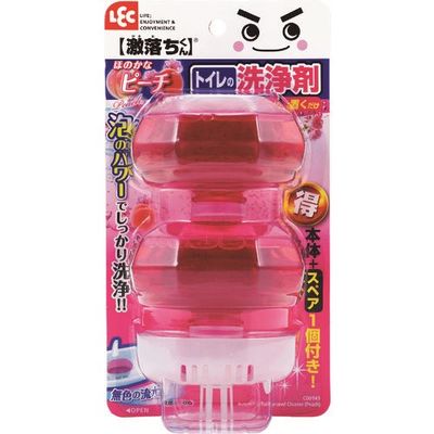 レックケミカル LEC 激落ちくんタンクにポントイレの洗浄剤ピーチ C00141 1セット(10個) 215-7542（直送品）