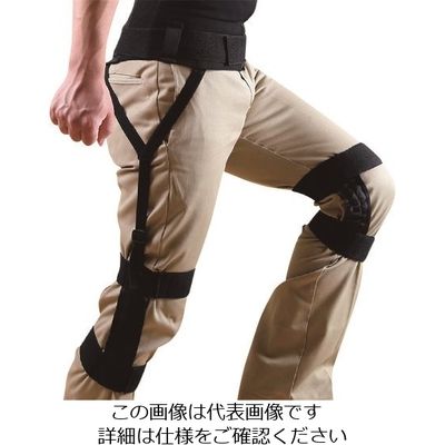アトリエケー キングジム 作業アシストサポーター(ヒザ) ASSP20-K 1組(2個) 217-4950（直送品）