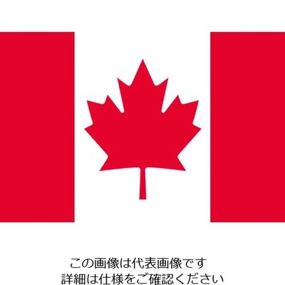 東京製旗 国旗No.1(70×105cm) カナダ 416204 1枚 207-3720（直送品）