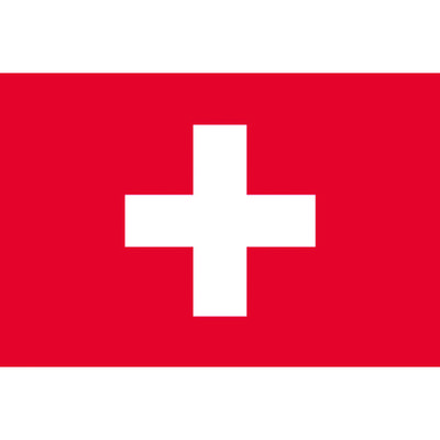 東京製旗 国旗No.1(70×105cm) スイス 416341 1枚 207-3731（直送品）