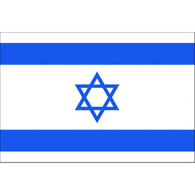 東京製旗 国旗No.1(70×105cm) イスラエル 416124 1枚 207-3756（直送品）