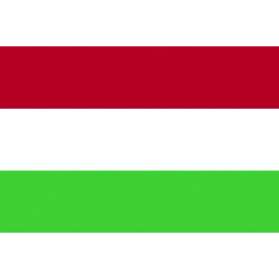 東京製旗 国旗No.1(70×105cm) ハンガリー 416614 1枚 207-3762（直送品）