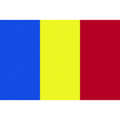 東京製旗 国旗No.1(70×105cm) ルーマニア 416852 1枚 207-3757（直送品）