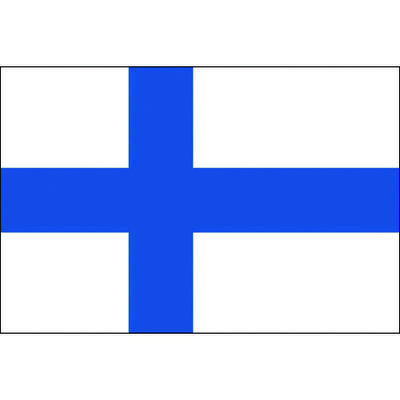 東京製旗 国旗No.2(90×135cm) フィンランド 426643 1枚 207-3844（直送品）