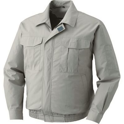 空調服 綿薄手ワークウエアのみ モスグリーン S KU90-550-C17-S1 1着 121-0323（直送品）