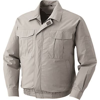 空調服 綿薄手ワークウエアのみ シルバー S KU90-550-C06-S1 1着 120-3906（直送品）