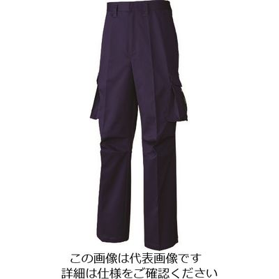 空調服 綿・ポリ混紡空調ズボン2 ウェアのみ ネイビー LL KU91970C03S4 1着 213-1890（直送品）