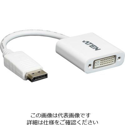 ATEN ビデオ変換器 DisplayPort to DVI / パッシブタイプ VC965 1個(1台) 115-3017（直送品）