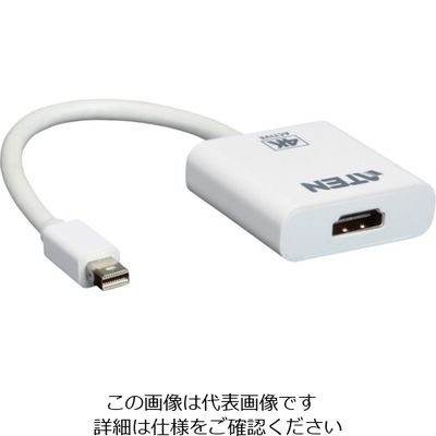 ATEN ビデオ変換器 Mini DisplayPort to HDMI / 4K対応 アクティブタイプ VC981 1個(1台)（直送品）