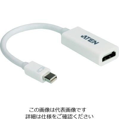 ATEN ビデオ変換器 Mini DisplayPort to HDMIタイプ VC980 1個(1台) 115-3022（直送品）