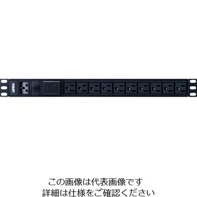 ATEN 10ポート ベーシックPDU 20A(最大) NEMA 5ー20R x 10口 サージ保護機能搭載 PE0210SA 1台（直送品）