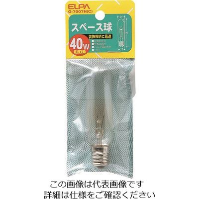 朝日電器 ELPA スペース 40W G-7007H 1個 202-0916（直送品）