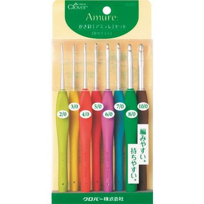 クロバー CLOVER かぎ針「アミュレ」セット 43-321 1個(1セット) 215-0886（直送品）