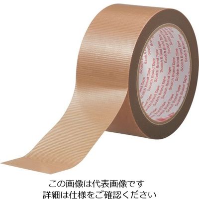 3M ラミクロス包装用粘着テープ YRー3738 ベージュ 50mmX25m YR3738 BEI 50X25 1セット(54巻)（直送品）