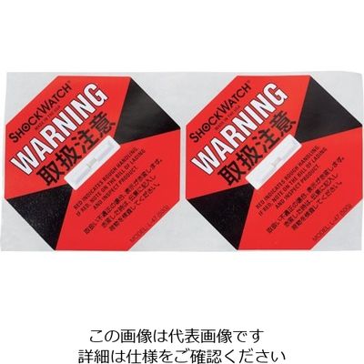 スリーエム ジャパン 3M ショックウォッチ 落下衝撃検知ラベル Lー47 中衝撃用 赤 S/W L47 1セット(200個)（直送品）