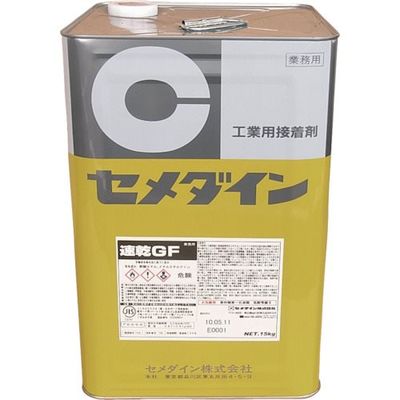 セメダイン 建築内装用接着剤 速乾GF 15kg RK-298 1缶（直送品）