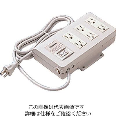 パナソニック Panasonic SW付OA電源タップ(接地型)(M付) WCH44129 1個 158-1660（直送品）