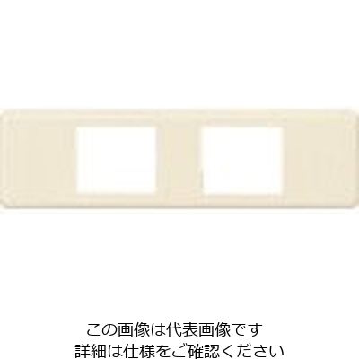 パナソニック Panasonic キグヨウFC2PプレートミルキーW WCF8202WK 1セット(10個) 157-5256（直送品）