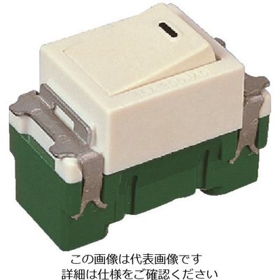 パナソニック Panasonic フルカラー埋込スイッチD WN5003 1セット(10個) 158-7775（直送品）