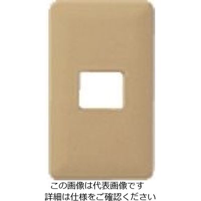 パナソニック Panasonic フルカラーモダンプレート1コ用・Y WN6001Y 1セット(10個) 158-1504（直送品）