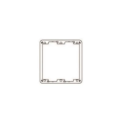 パナソニック Panasonic フルカラーモダン並型継枠2連用 WN8073W 1個 159-2546（直送品）