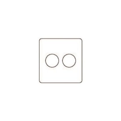 パナソニック Panasonic フルカラーモダン埋込コンプレート2連・W WN6023W 1個 157-9942（直送品）