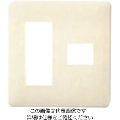 パナソニック Panasonic フルカラー簡耐モダンP3+1コ用・W WN6774W 1セット(5個) 158-4690（直送品）