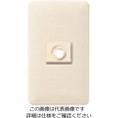 パナソニック Panasonic フルカラー簡耐モダン電話線プレート・W WN6781W 1セット(10個) 158-1500（直送品）