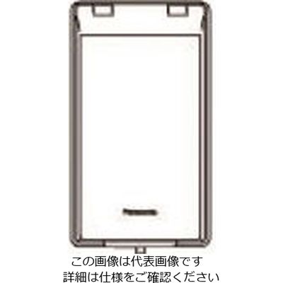 パナソニック Panasonic フルカラー防滴角型コンセントプレート WN7921 1セット(5個) 158-3071（直送品）