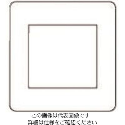 パナソニック Panasonic フルカラー2連接穴モダンプレート・W WN8400W 1セット(5個) 158-9437（直送品）