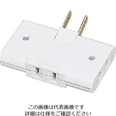 パナソニック Panasonic スナップタップ(ホワイト) WH2123W 1セット(10個) 157-8467（直送品）