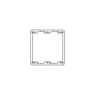 パナソニック Panasonic フルカラーモダン厚型継枠(2連用) WN8072W 1個 158-4710（直送品）