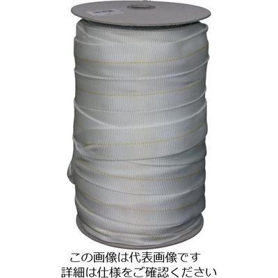 ユタカメイク ベルト ナイロン袋織ベルトボビン巻 36mm×1m FN-365 1セット(50m:1m×50m) 113-2277（直送品）