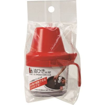 レック LEC 油引きレッド K-787-R 1セット(6個) 216-0710（直送品）