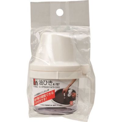 レック LEC 油引きホワイト K-787-W 1セット(6個) 215-4423（直送品）