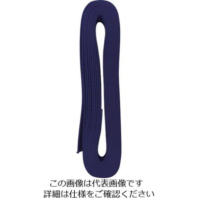 ユタカメイク ベルト 平ベルトアクリルカラー 巾25mm×4m マリンブルー AD-108 1個 113-0733（直送品）