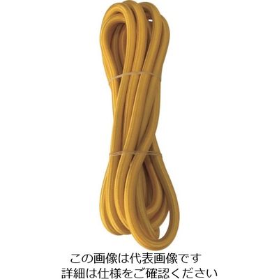 ユタカメイク ゴム カットゴムロープ 9φ×3m イエロー GT-15 1個 113-2372（直送品）