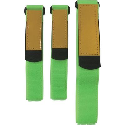 ユタカメイク マジックテープ サイクルバンド 2種類入り ケイコウグリーン G-64 1セット(20本) 113-3856（直送品）