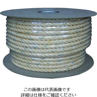ユタカメイク ロープ KPロープドラム巻 16φ×1m KP-16 1セット(100m:1m×100m) 113-3866（直送品）