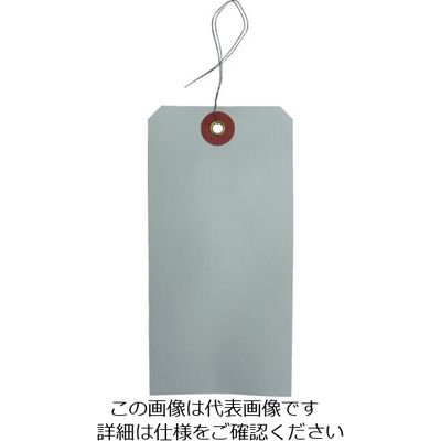 ユタカメイク 荷札 針金付荷札 布 60mmX120mm 6枚 A-169 1パック(6枚) 494-8653（直送品）